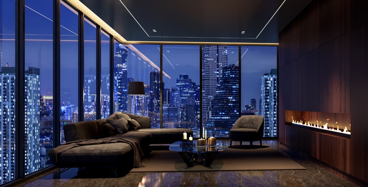 Dubai ultra-luxury waterfront villa and penthouse development